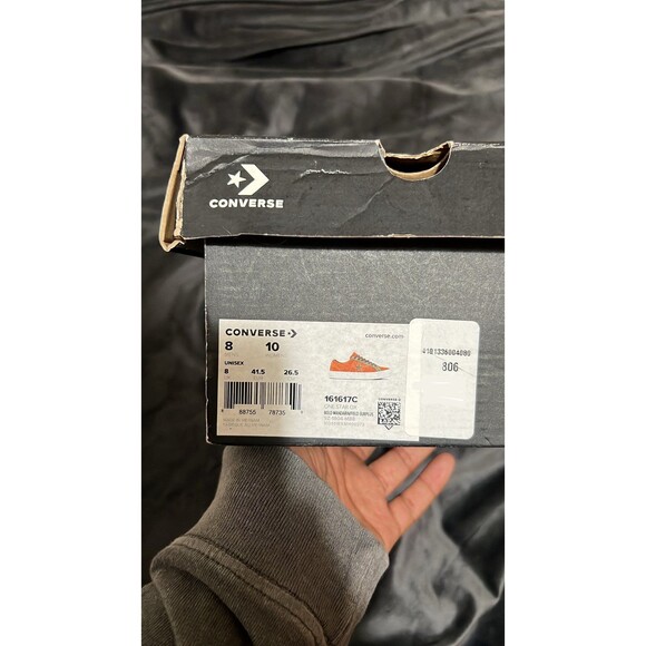 Converse One One Star Ox 'Bold Mandarin' - Picture 2 of 2